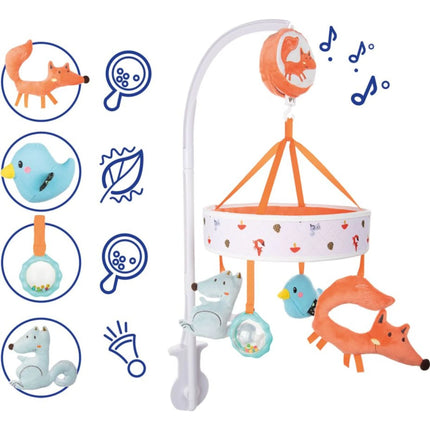 Plyšový kolotoč s melodiemi Fox