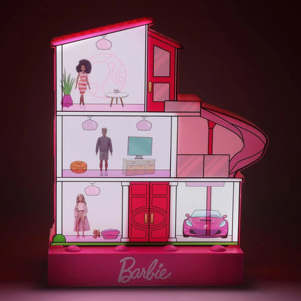 Svítící dům se samolepkami - Barbie