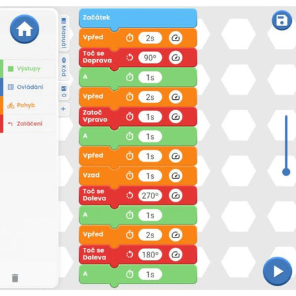 Elektronická stavebnice Boffin IV Coding 1 Auto