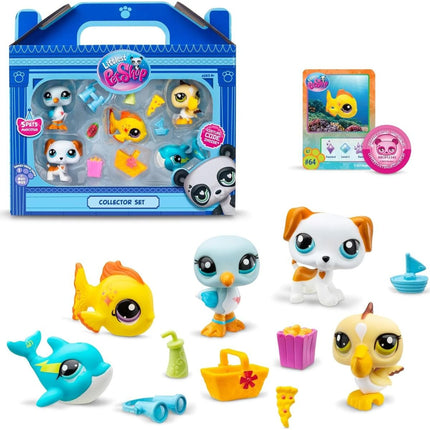 Littlest Pet Shop Balení 5 figurek Pláž