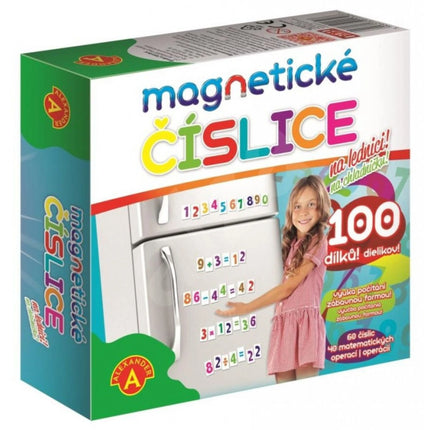 Magnetické číslice na lednici 100 ks