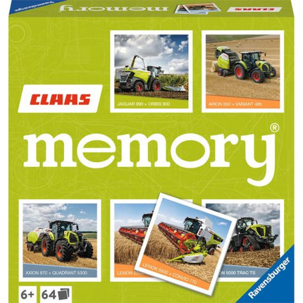 Ravensburger Pexeso: CLAAS: Hospodářské stroje