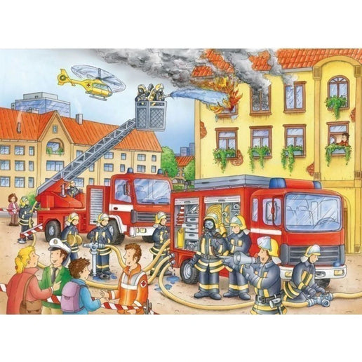 Ravensburger Puzzle: Hasiči 100 XXL dílků