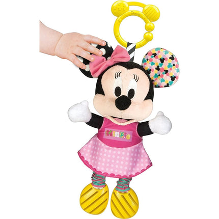 Baby Minnie plyšová se zvuky a úchytem 25 cm