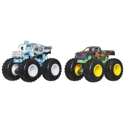 Hot Wheels Monster Trucks demoliční duo Bionic Bruiser a Test Subject