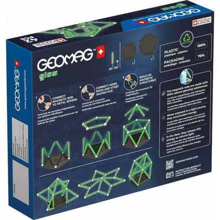 Geomag Glow Recycled 42 dílků