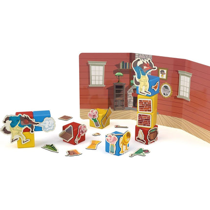 Geomag Magicube Three Little Pigs 42 dílků