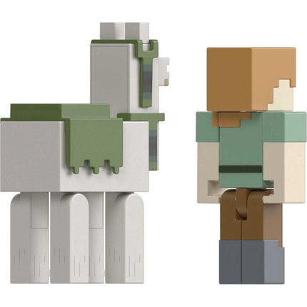 Minecraft Figurka dvojbalení Alex and Llama 8 cm