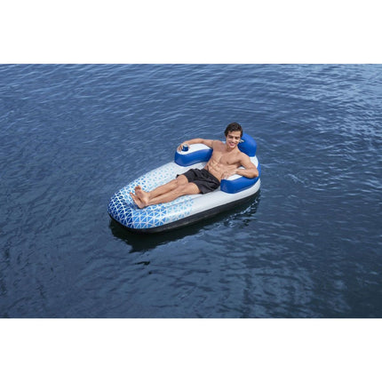 Bestway Nafukovací lehátko Indigo Wave 191 x 107 cm