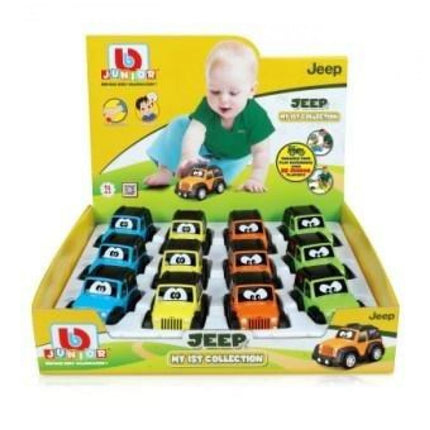 Bburago Jeep autíčko žluté