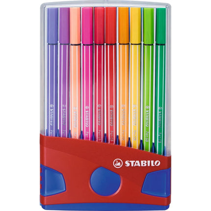 STABILO Prémiový vláknový fix Pen 68 ColorParade deskset 20 ks