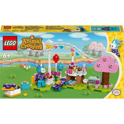 LEGO® Animal Crossing™ 77046 Julian a oslava narozenin