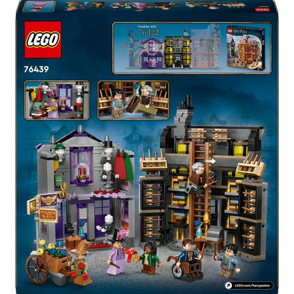LEGO® Harry Potter™ 76439 Ollivanderův obchod a Obchod madame Malkinové
