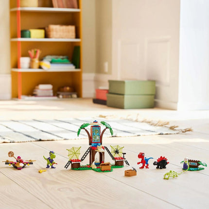 LEGO® Marvel 11200 Spidey a jeho úžasní přátelé Spidey, Gobby a raptoří bitva na základně na stromě