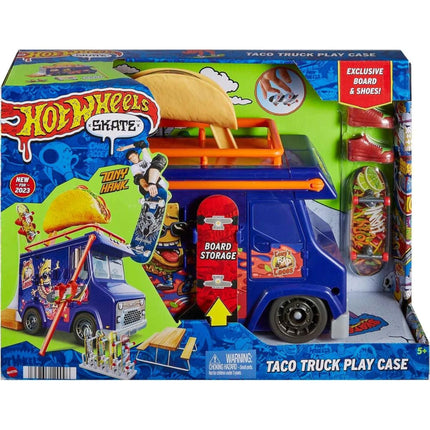 Hot Wheels Skate Taco Truck Play Case