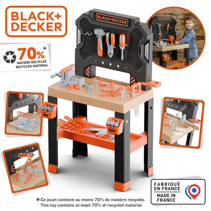 Smoby Black+Decker Pracovní dílna Bricolo Center