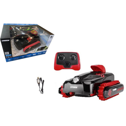 RC obojživelné auto 2,4 GHz červené