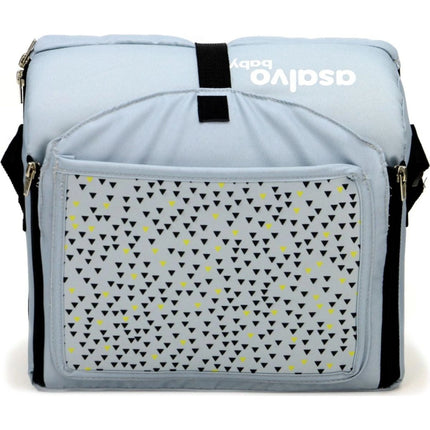 Přenosná jídelní židlička Anywhere Booster nordic grey