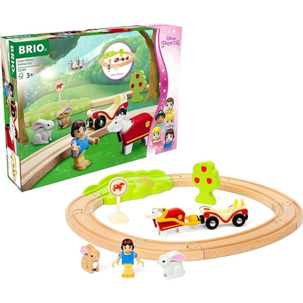 BRIO World Disney Princess Vlakový set Sněhurky a zvířátek 32299