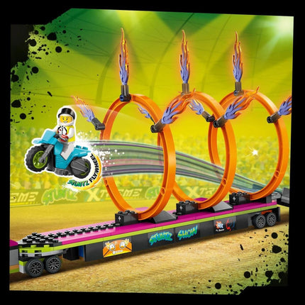 LEGO® City 60357 Tahač s ohnivými kruhy