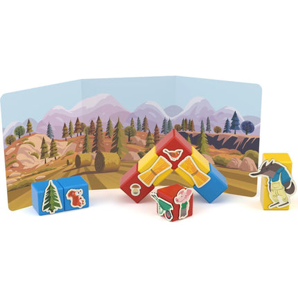 Geomag Magicube Three Little Pigs 42 dílků