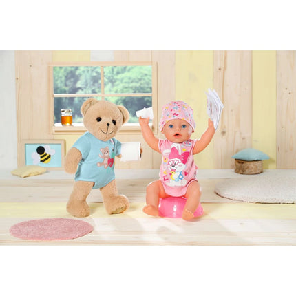 BABY born Medvídek modré oblečení