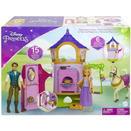 Hrací sada Věž s panenkou Popelka a princ