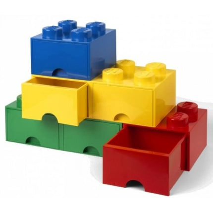 LEGO® Úložný box 4 se šuplíkem 25 x 25 x 18 cm Modrá