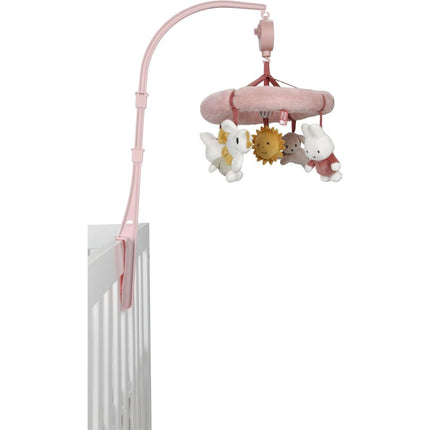 Hudební kolotoč Miffy Fluffy Pink