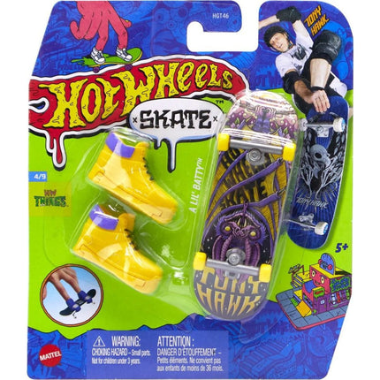 Hot Wheels fingerboard a boty 10,5 cm HGT46 A Lil Batty