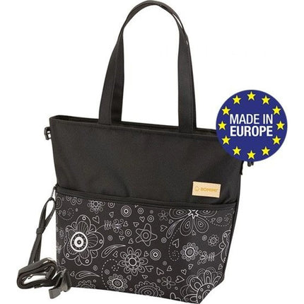 Taška na kočárek Arabeska black