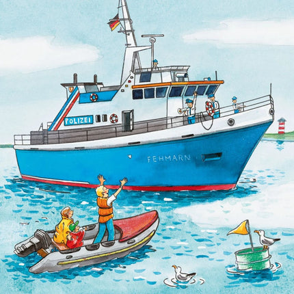 Ravensburger Puzzle: Policie zasahuje 3 x 49 dílků