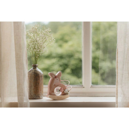 Srnka se spirálou dřevěná Fairy Garden