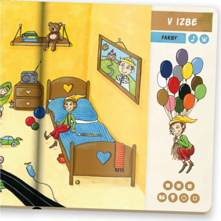 Kúzelné čítanie Kniha Rozprávkové učenie (slovenské vydanie)