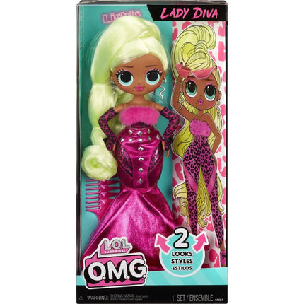 LOL Surprise OMG Velká ségra, 2 outfity – Lady Diva
