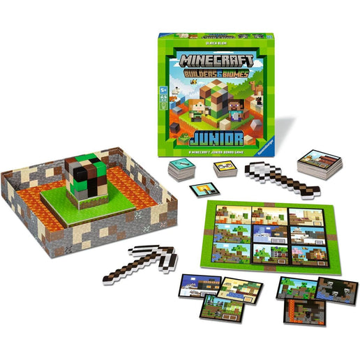 Ravensburger Hry: Minecraft - Builders & Biomes Junior