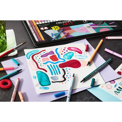 STABILO ARTY Kreativní set Pen 68 brush, Pen 68 & Point 88 30 ks