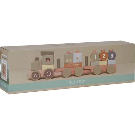 Vláček dřevěný traktor Farma