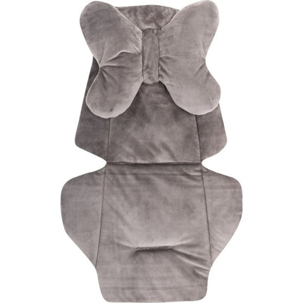 Podložka s polštářkem oboustranná Forest graphite minky