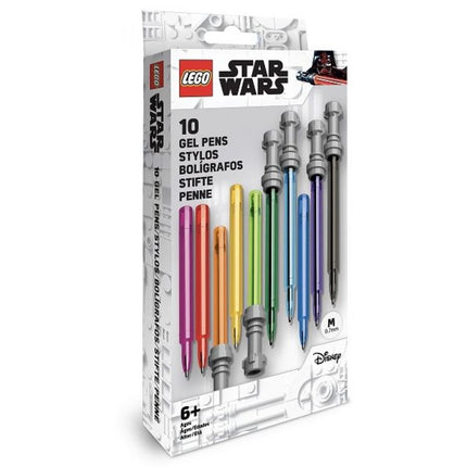 LEGO® Stationery Star Wars Set Gelových per, světelný meč - 10 ks