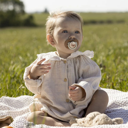 Dudlík silikonový dynamický Tie Dye 18m+ 2 ks holka