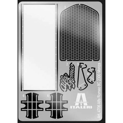 Model Kit auto 4706 Alfa Romeo 8C 2300 Monza 1:12