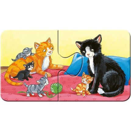 Ravensburger Puzzle: Zvířátka na dvoře 9 x 2 dílků