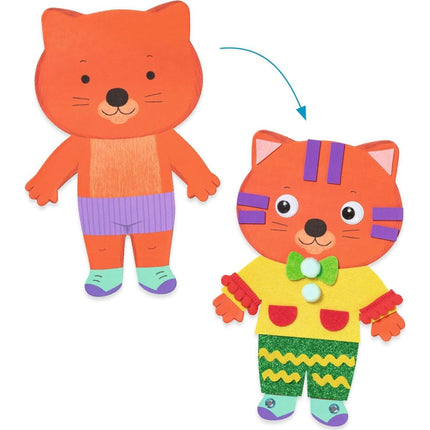 Djeco Výtvarná sada koláží Malá zlatíčka