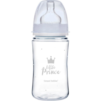 Lahev se širokým hrdlem Royal Baby 240 ml modrá