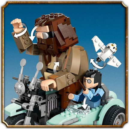 LEGO® Harry Potter™ 76443 Hagrid™ a Harry na motorce