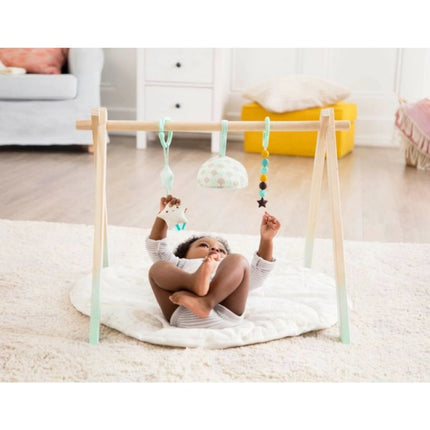 Hrací deka s dřevěnou hrazdou Starry Sky