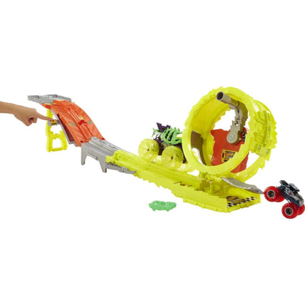 Hot Wheels Monster Trucks Power Smashers Dráha masivní destrukce