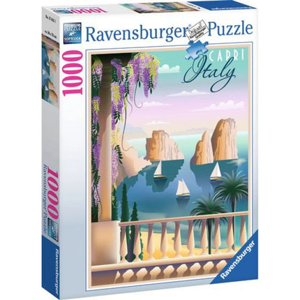Ravensburger Puzzle: Pohlednice z Capri 1000 dílků