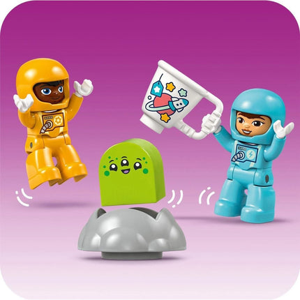 LEGO® DUPLO® 10422 Vesmírné dobrodružství s raketoplánem 3 v 1